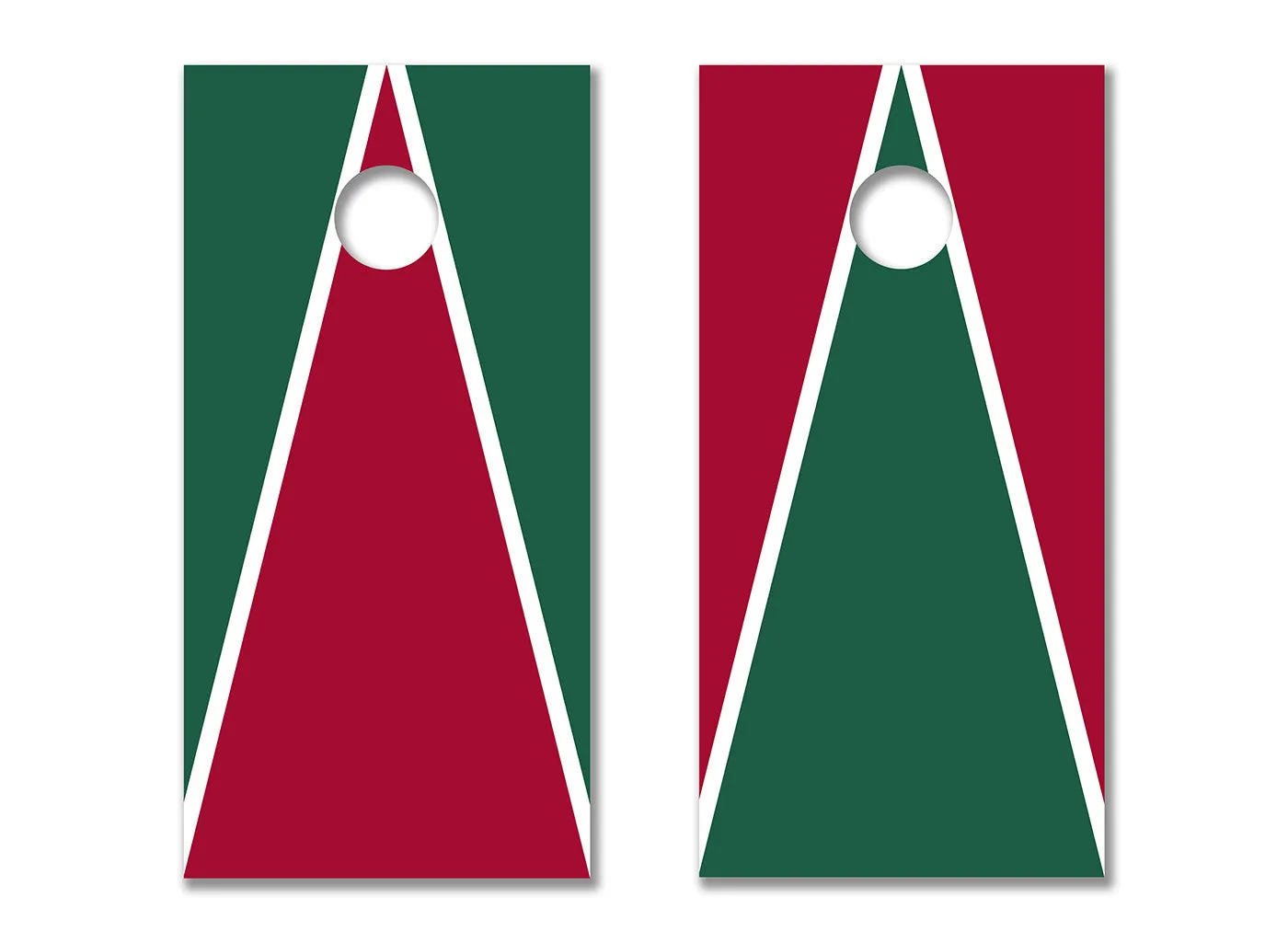 Cardinal and White