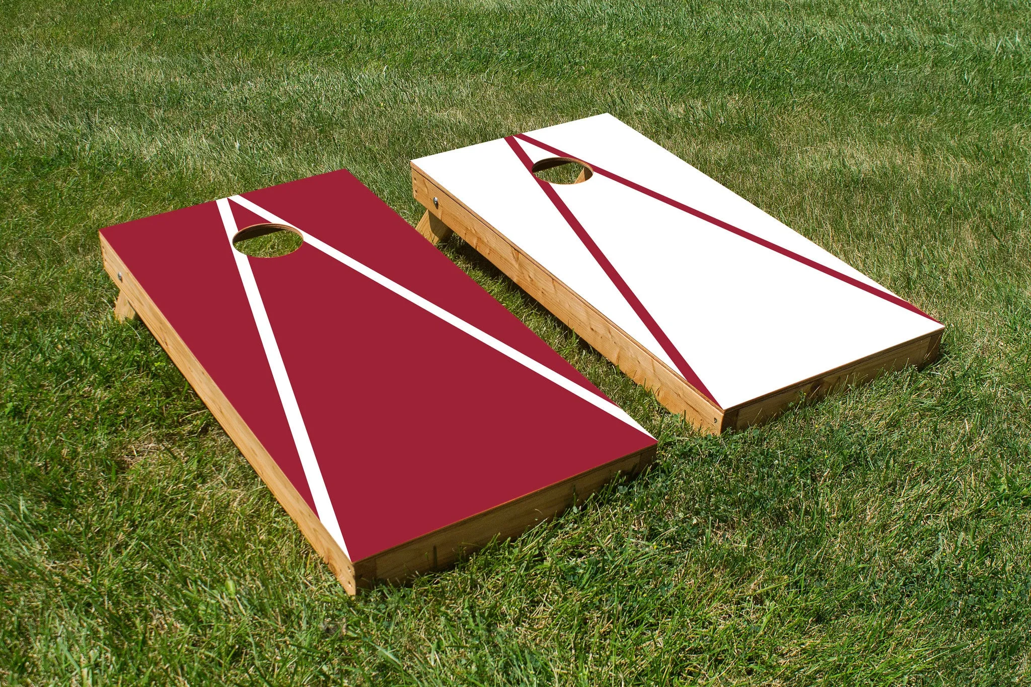Cardinal and White