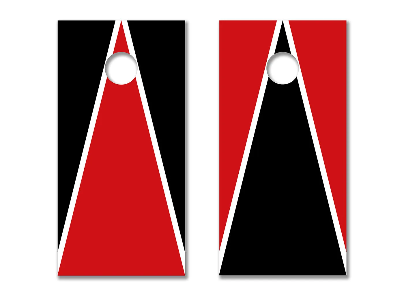 Cardinal and White