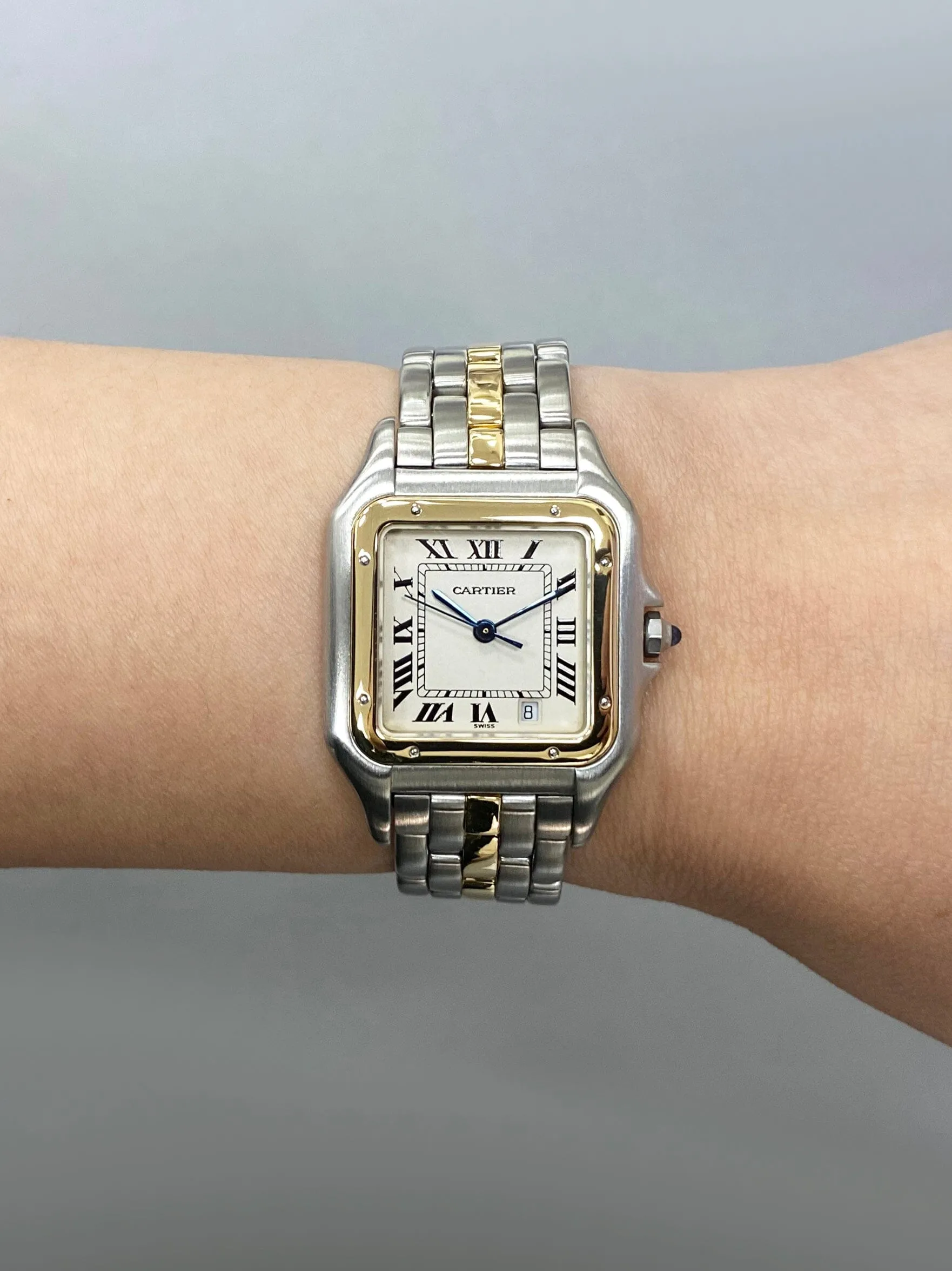 Cartier Panthere W25028B5 Midsize One Row Ladies Watch