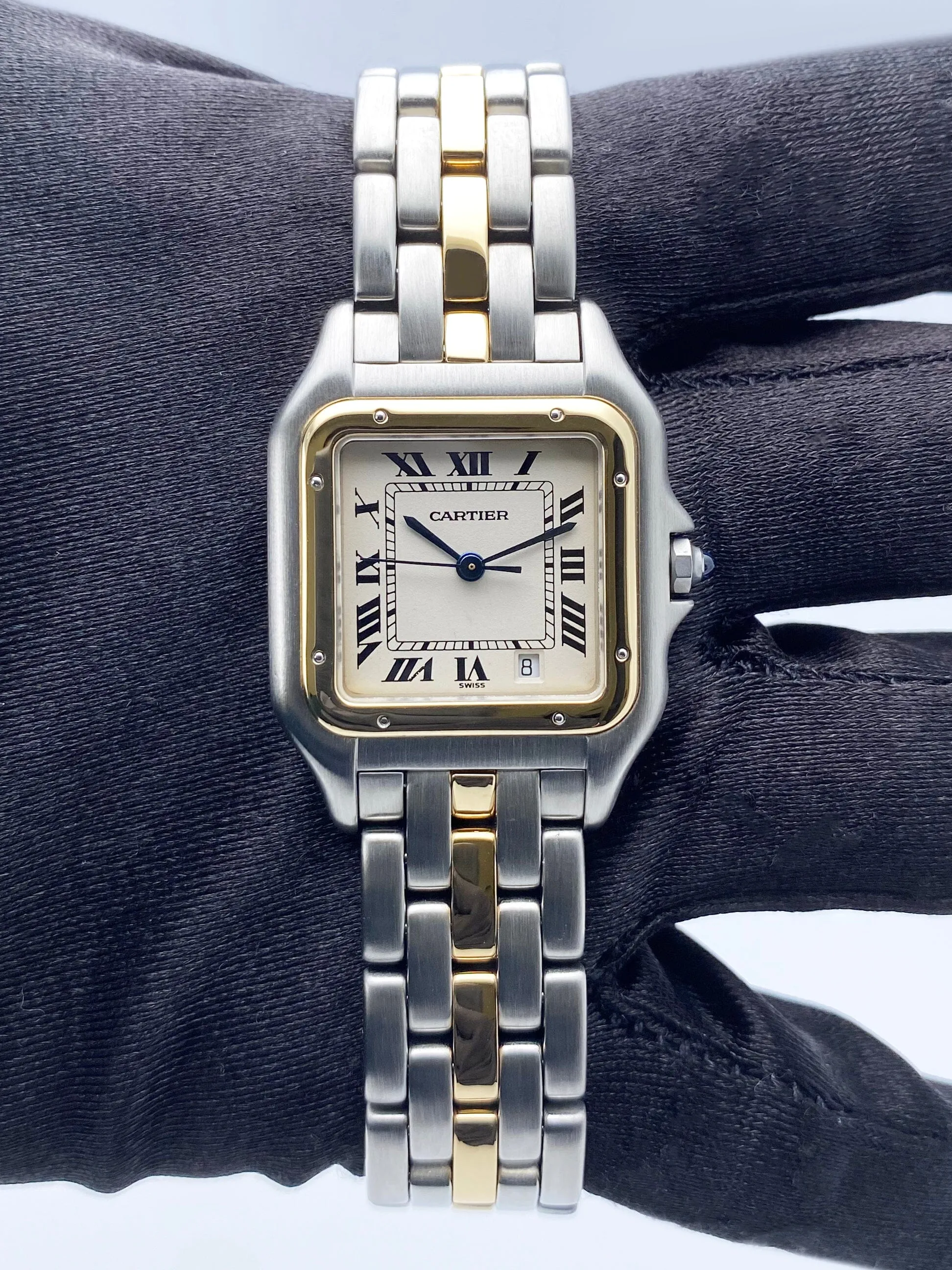 Cartier Panthere W25028B5 Midsize One Row Ladies Watch
