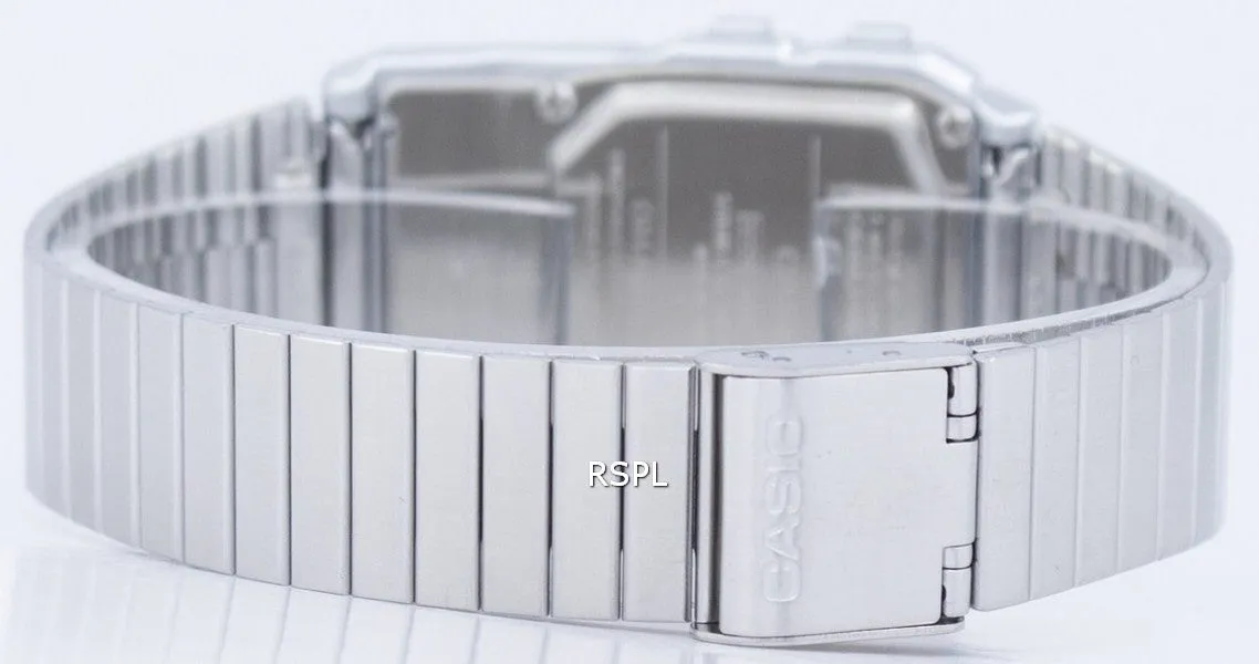 Casio Digital Stainless Steel Data Bank Multi-Lingual DBC-611-1DF DBC-611-1 Mens Watch