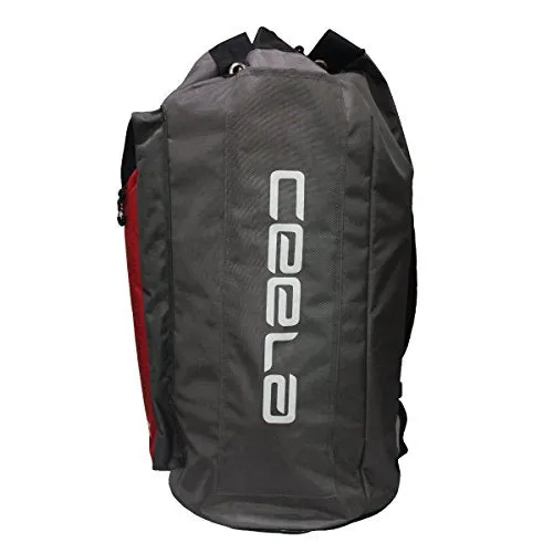 Ceela Sports CS-Duffle-RED Cricket Duffle Bag (Red/Grey)