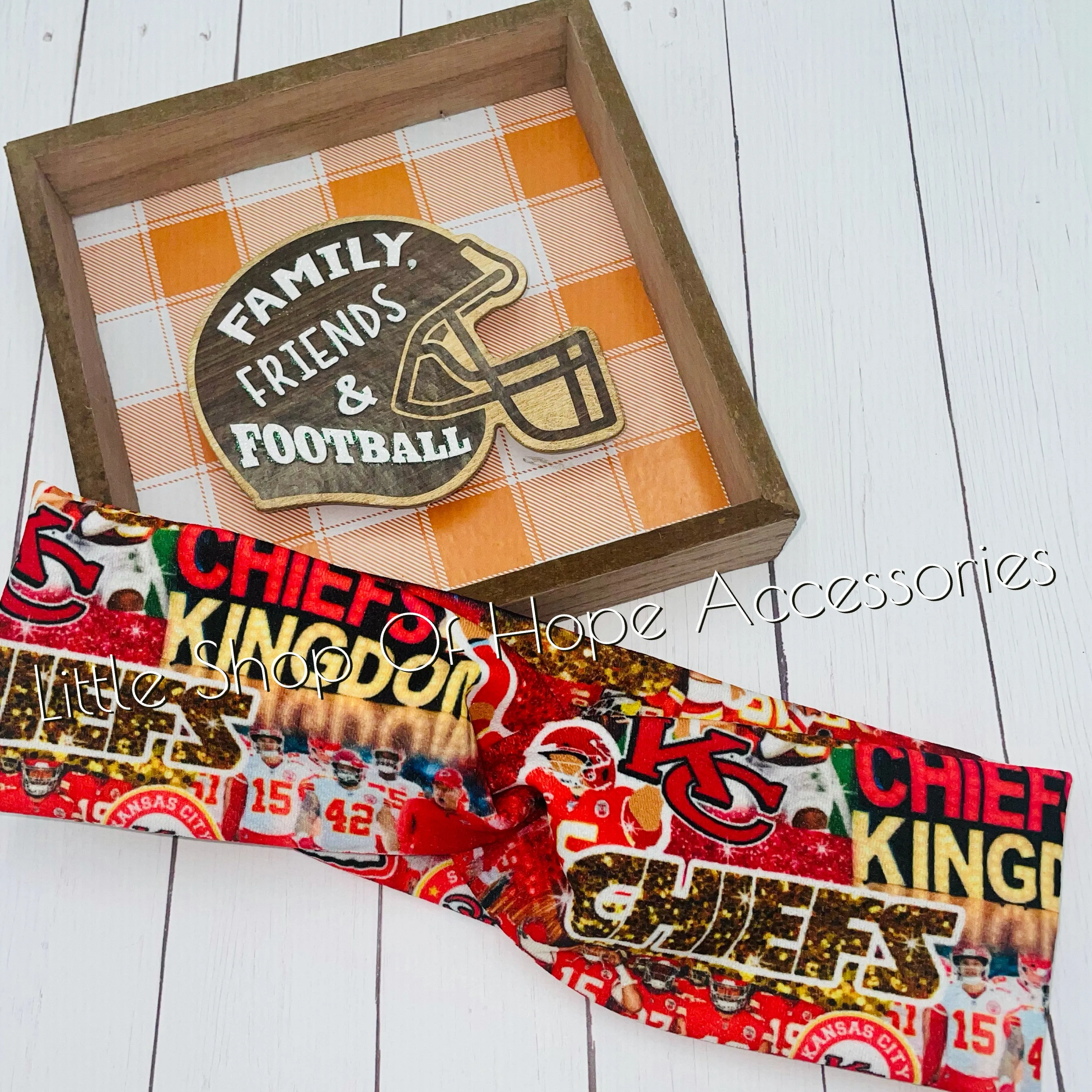 Chiefs Headbands   Scrunchies