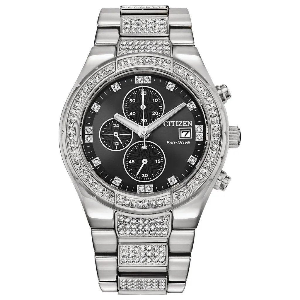 Citizen Eco Drive Crystal Men's Watch CA0750-53E