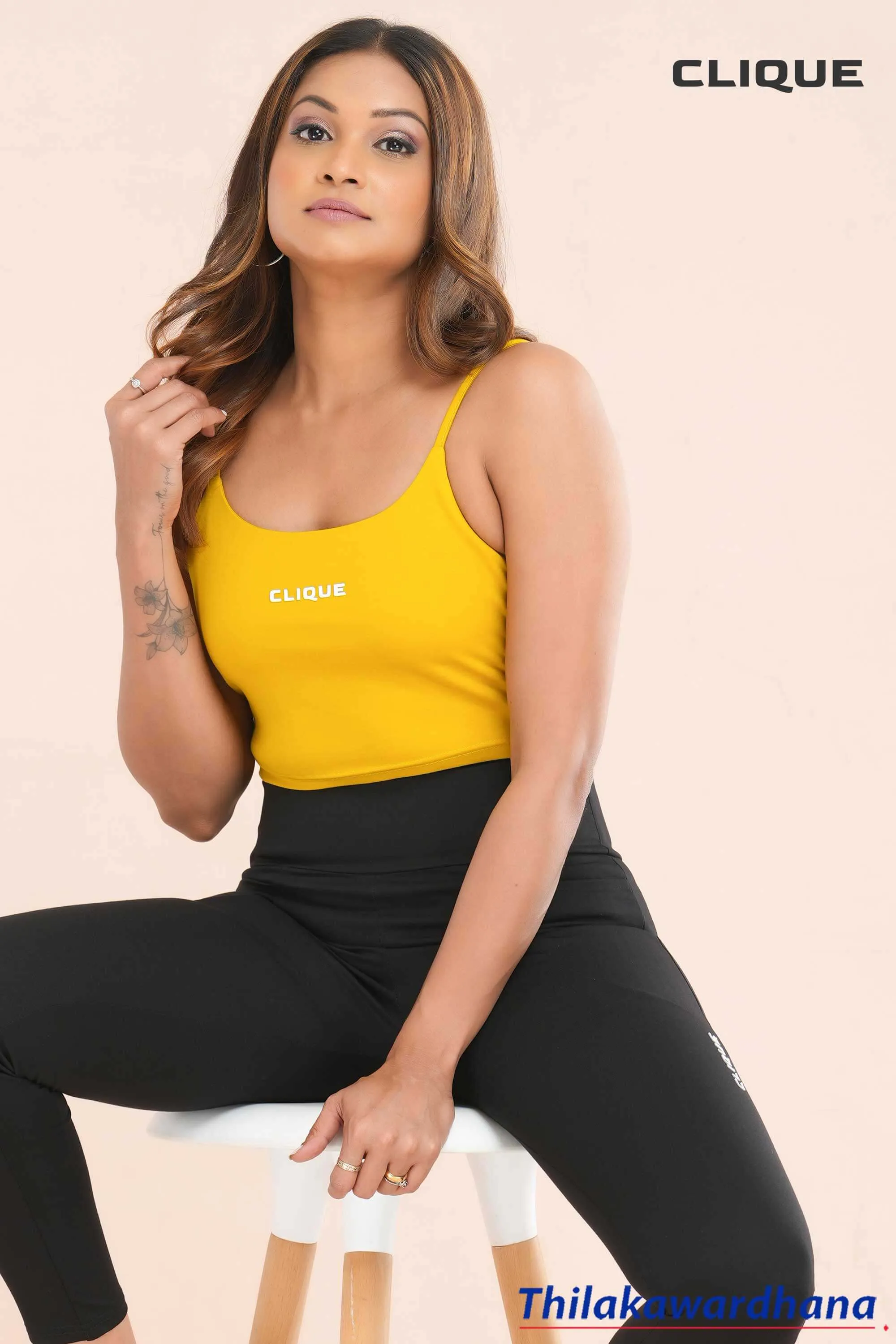 Clique Skinny Active Crop Top