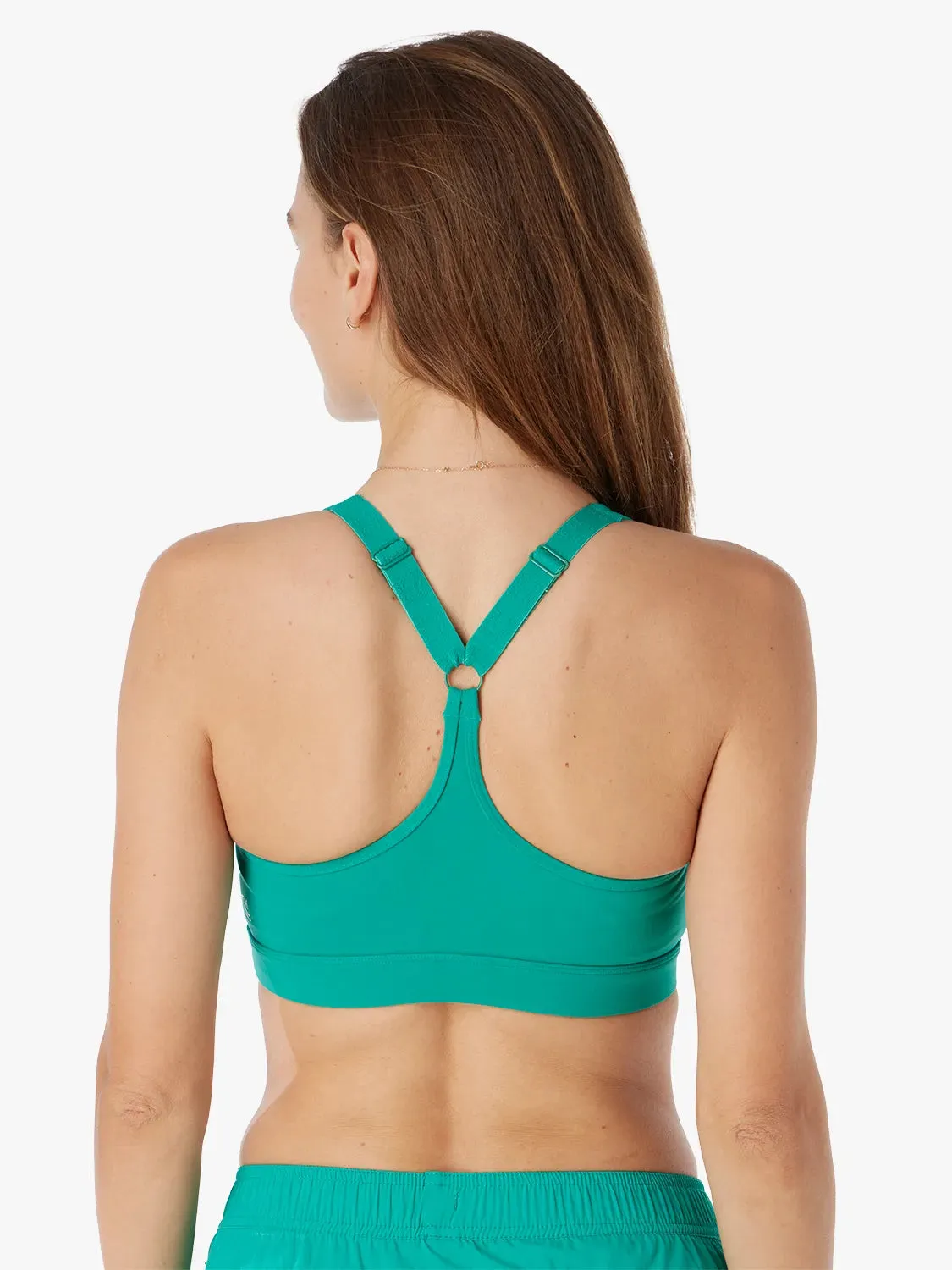 Corliss Sports Bra | Jade Green