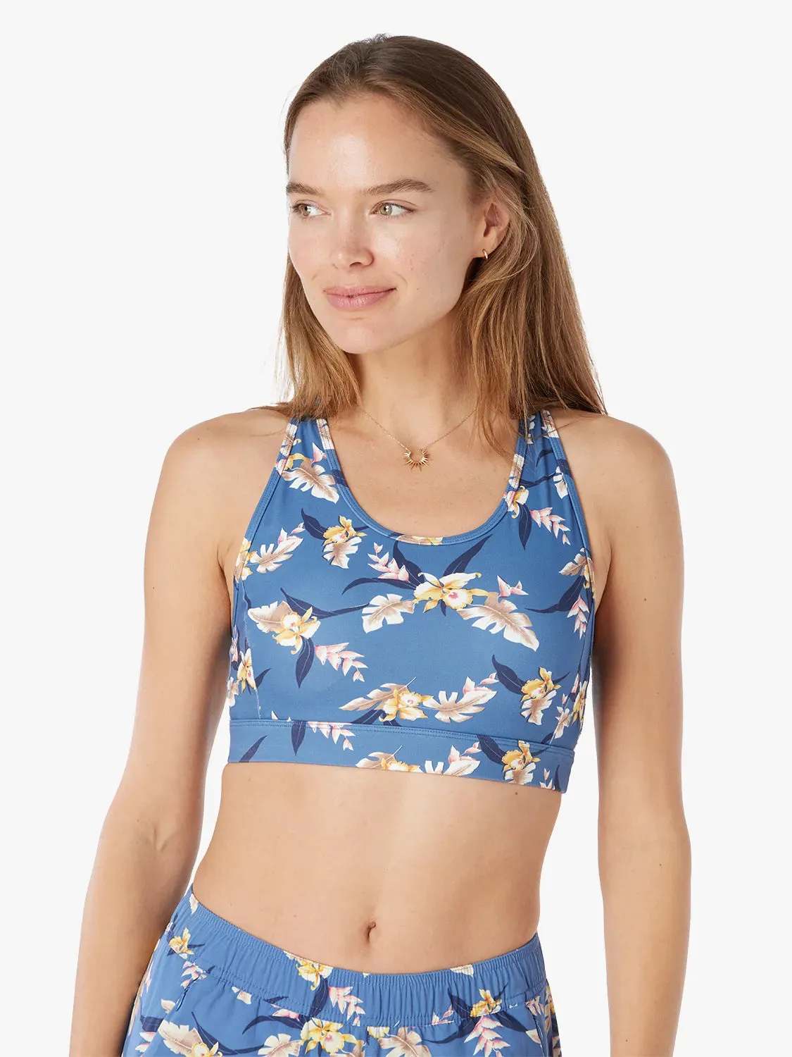Corliss Sports Bra | Tropical Twilight