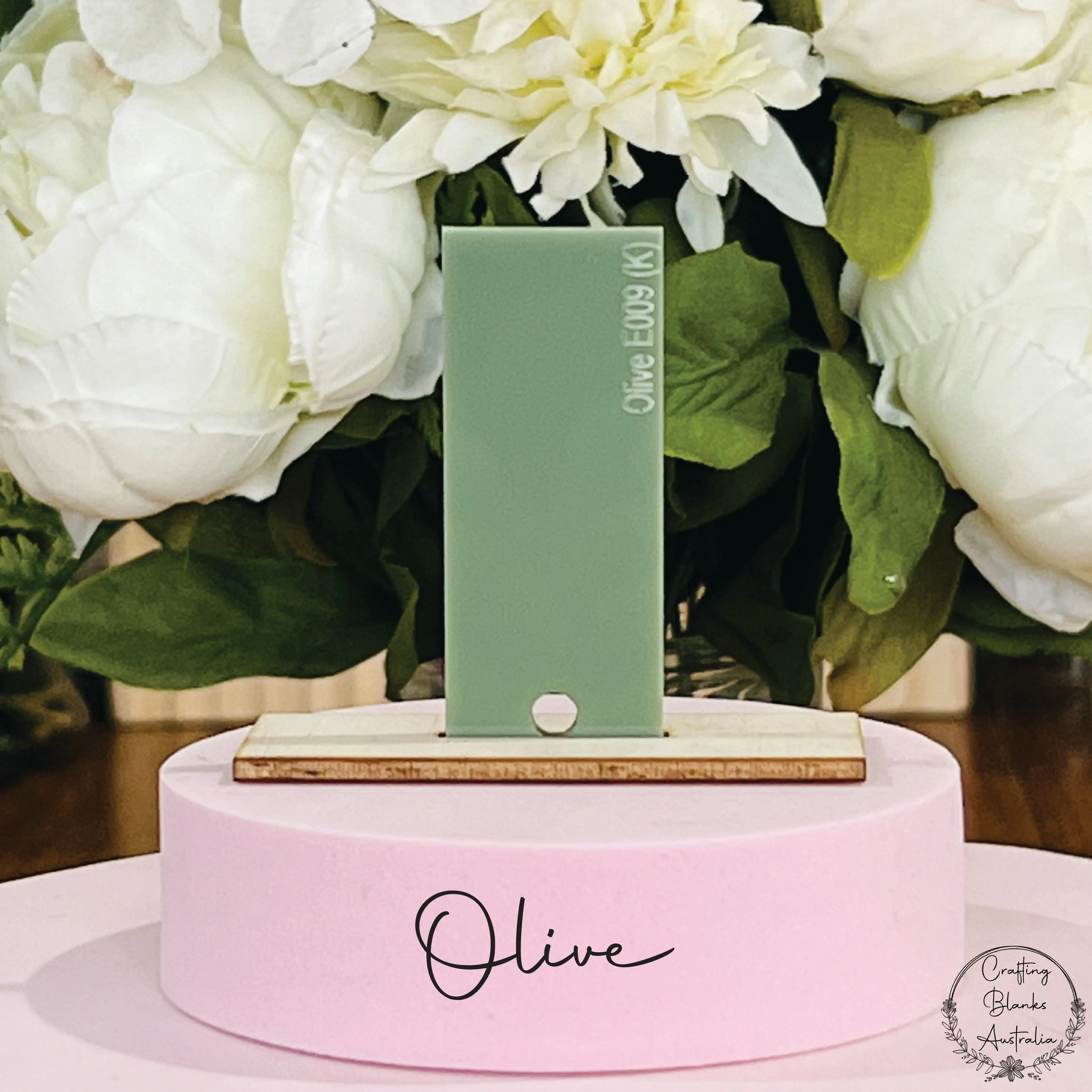 Crown • Blank Bag Tag • 65mm