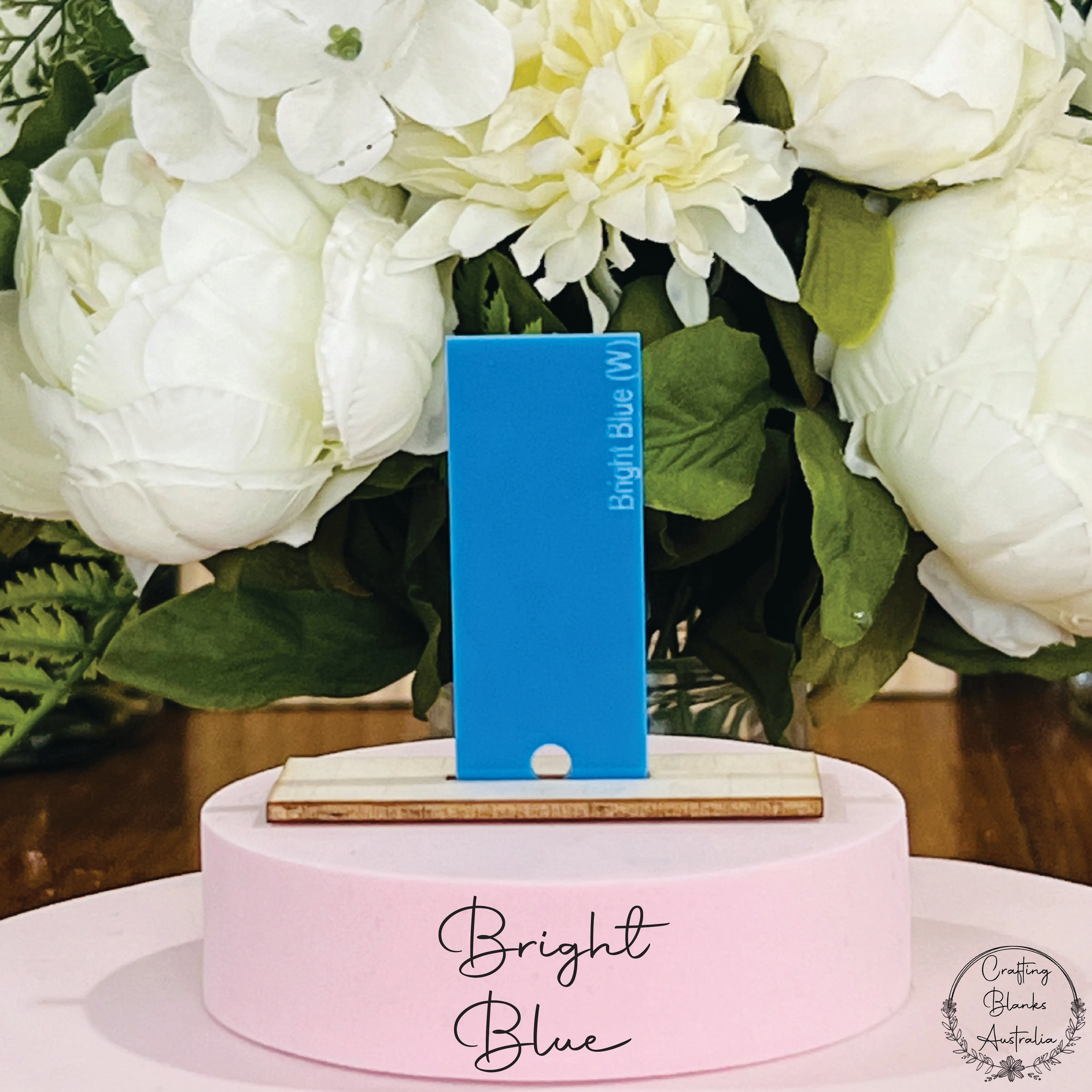 Crown • Double Layer • Blank Bag Tag • 65mm
