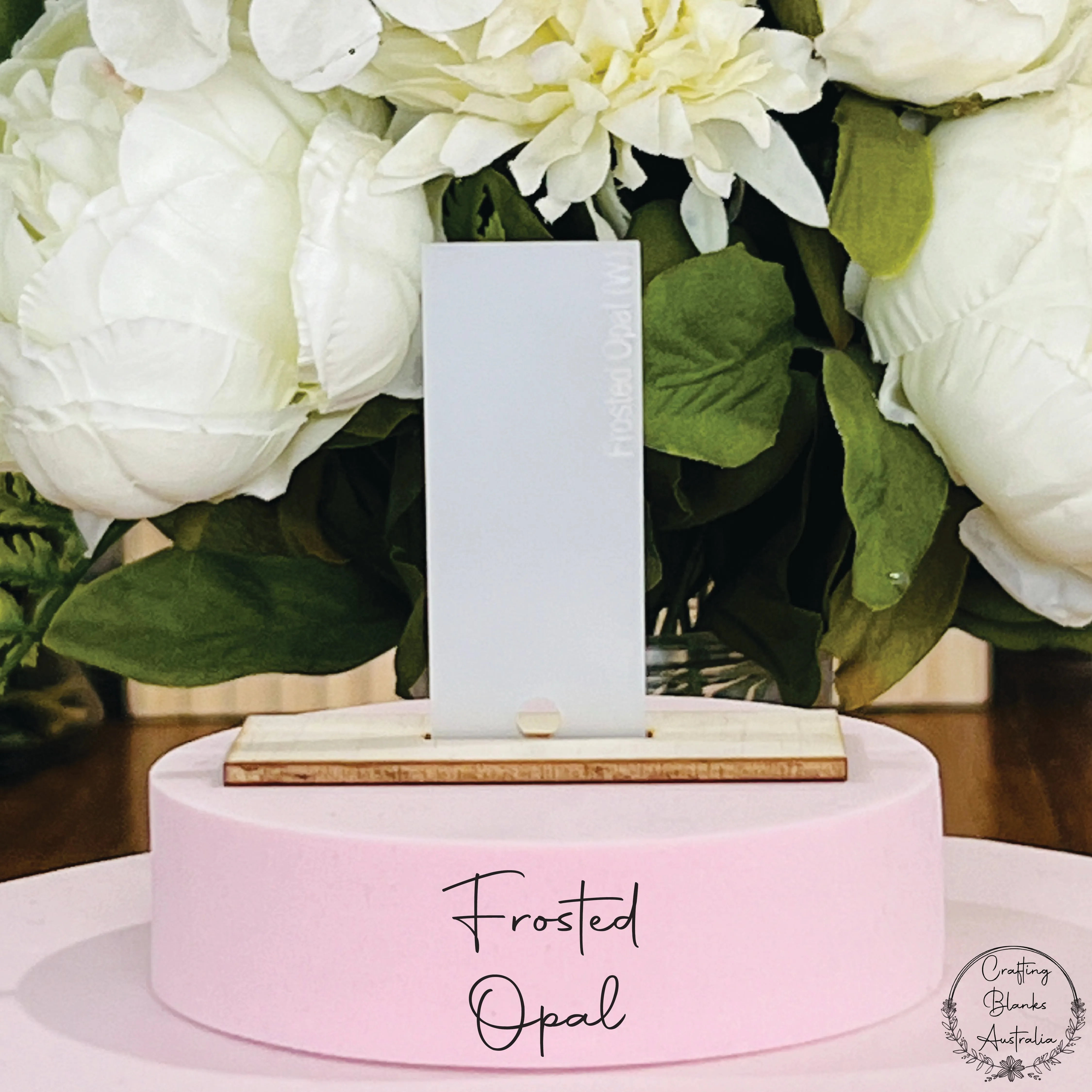 Crown • Double Layer • Blank Bag Tag • 65mm