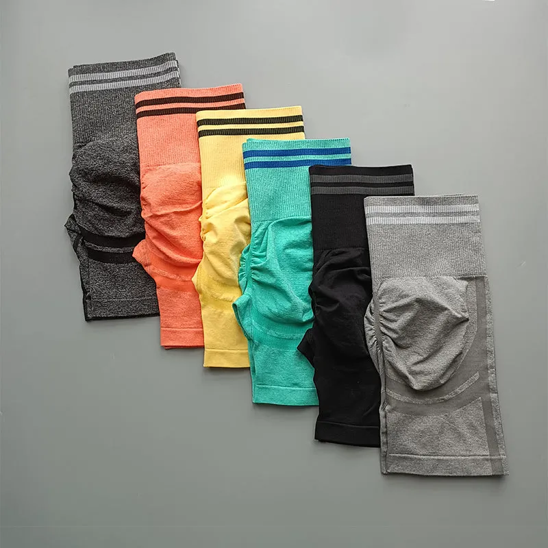 Dark Gray Bubble Butt Shorts