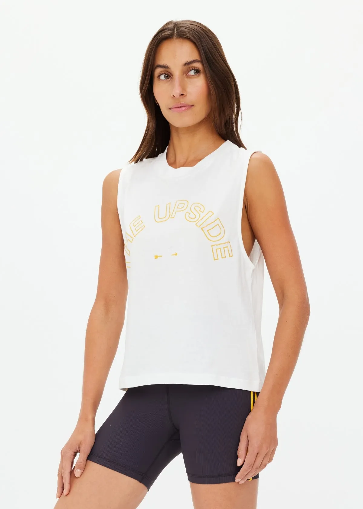 Dawson Logo Tank Top | White