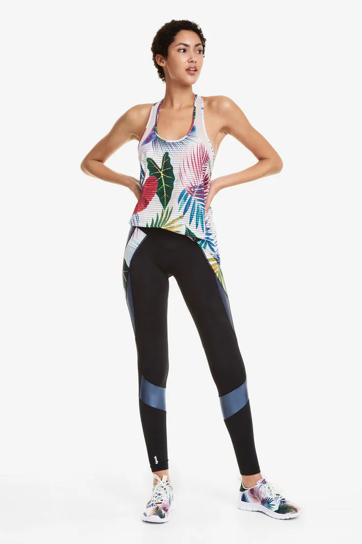 Desigual Sport Racerback Top - Bio Patch
