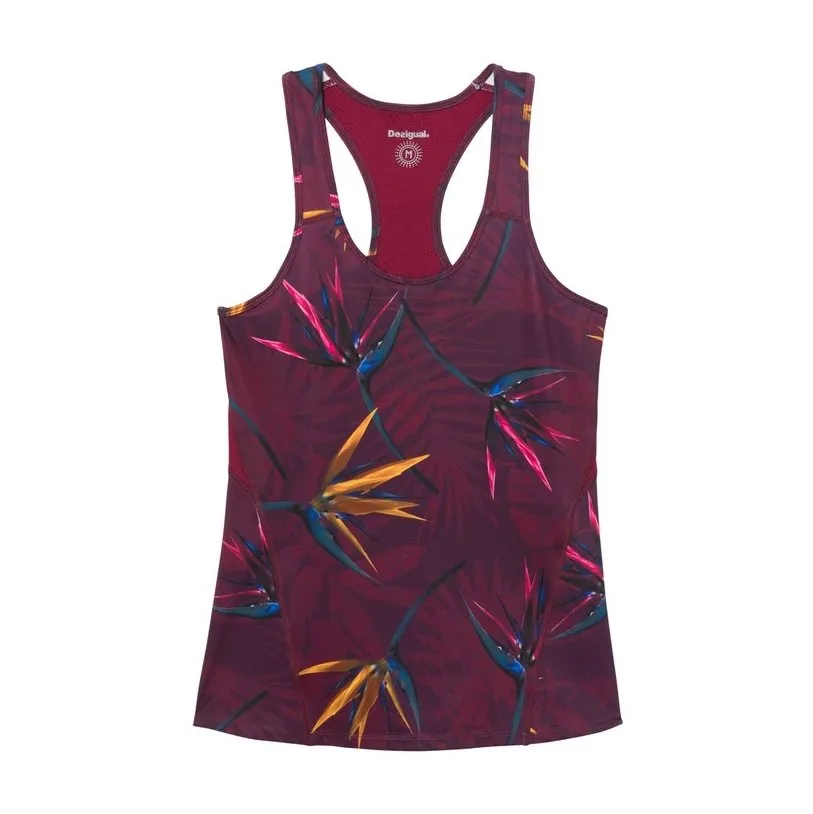 Desigual Sport Racerback Top - Ethnic