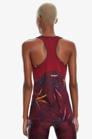 Desigual Sport Racerback Top - Ethnic