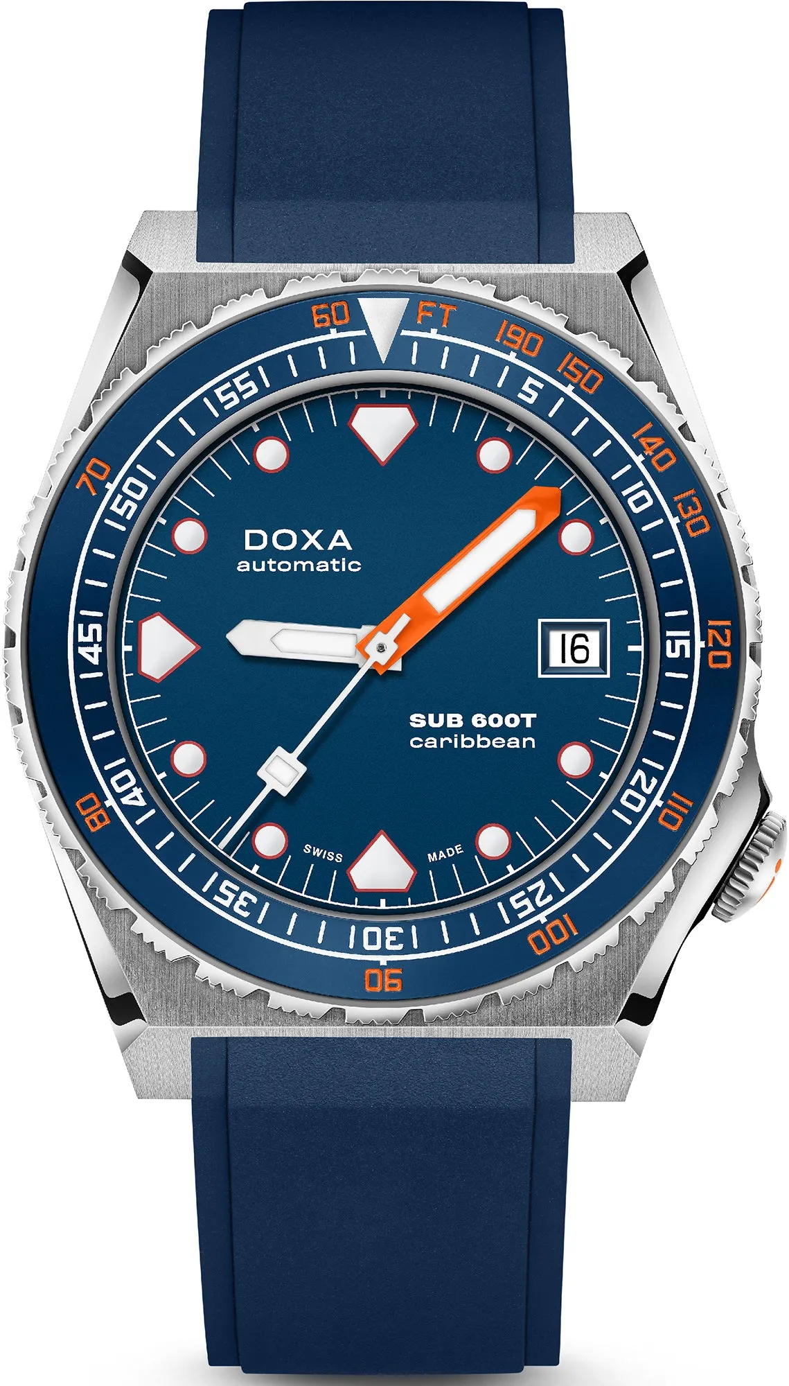 Doxa Watch SUB 600T Caribbean Rubber