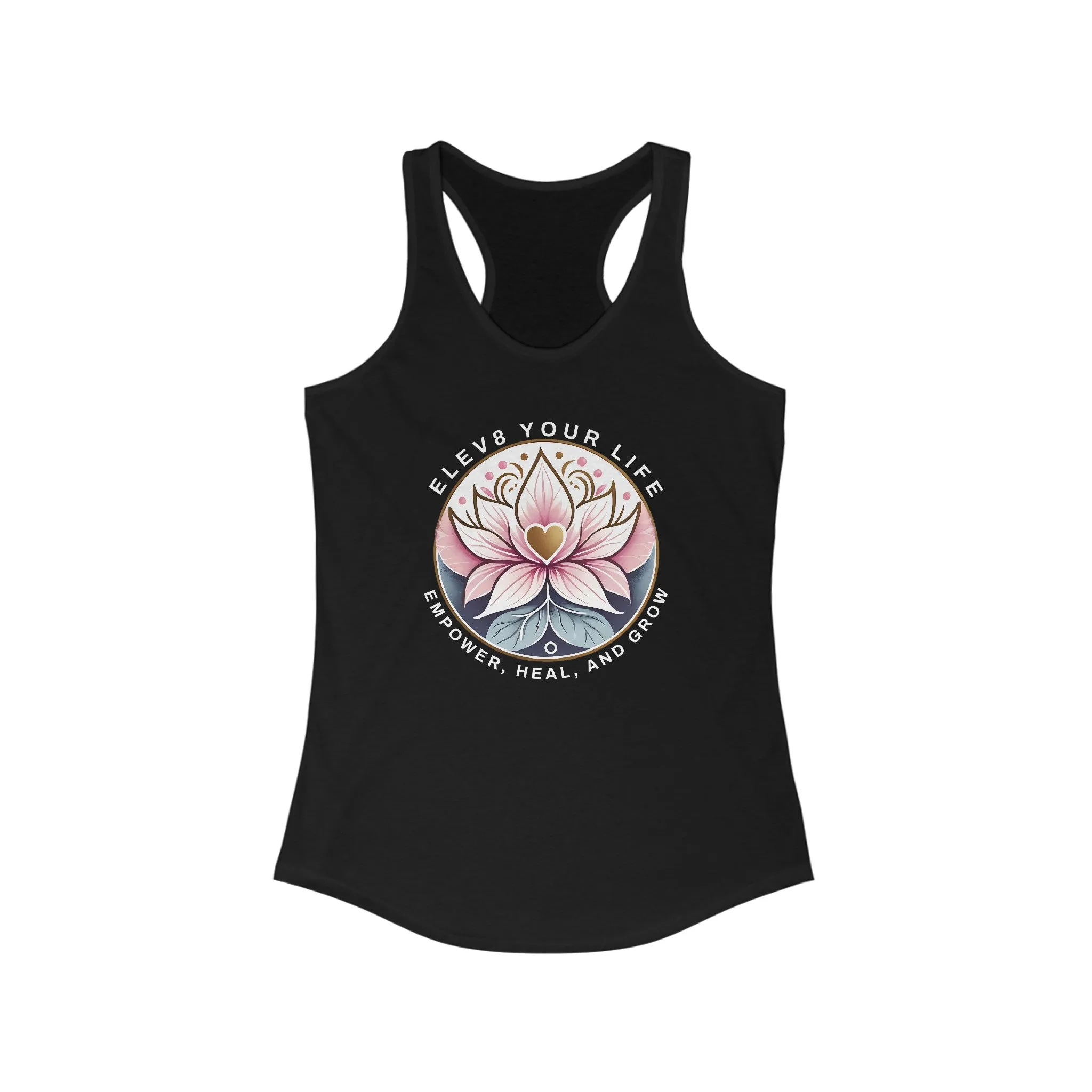 ELEV8 Lotus Racerback Tank