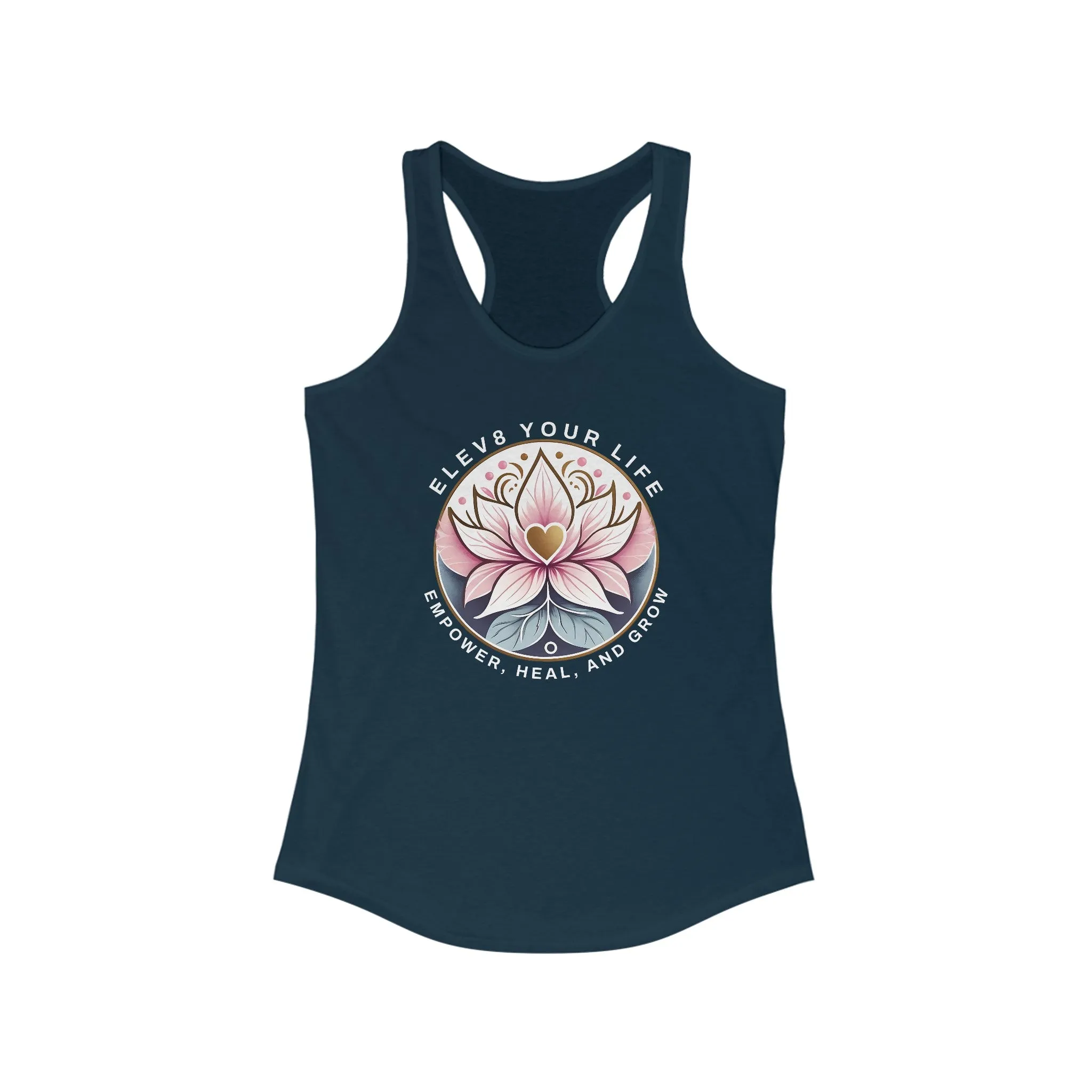 ELEV8 Lotus Racerback Tank