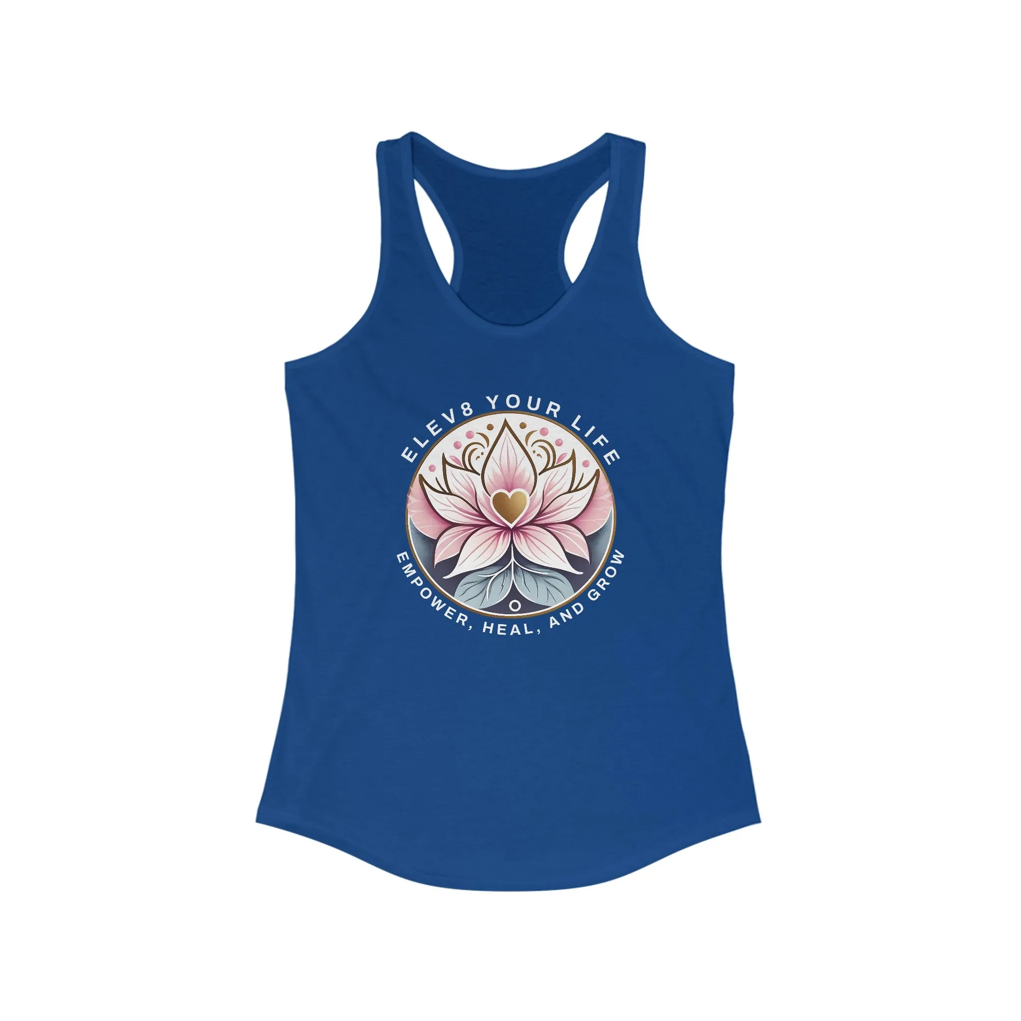 ELEV8 Lotus Racerback Tank