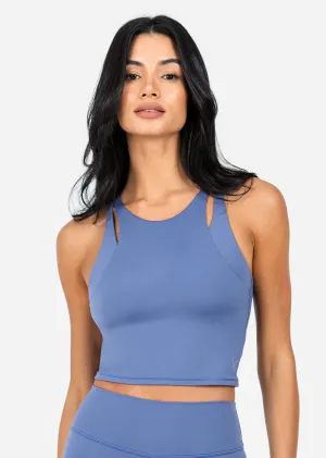 Elevate Touch Longline Bra Indigo