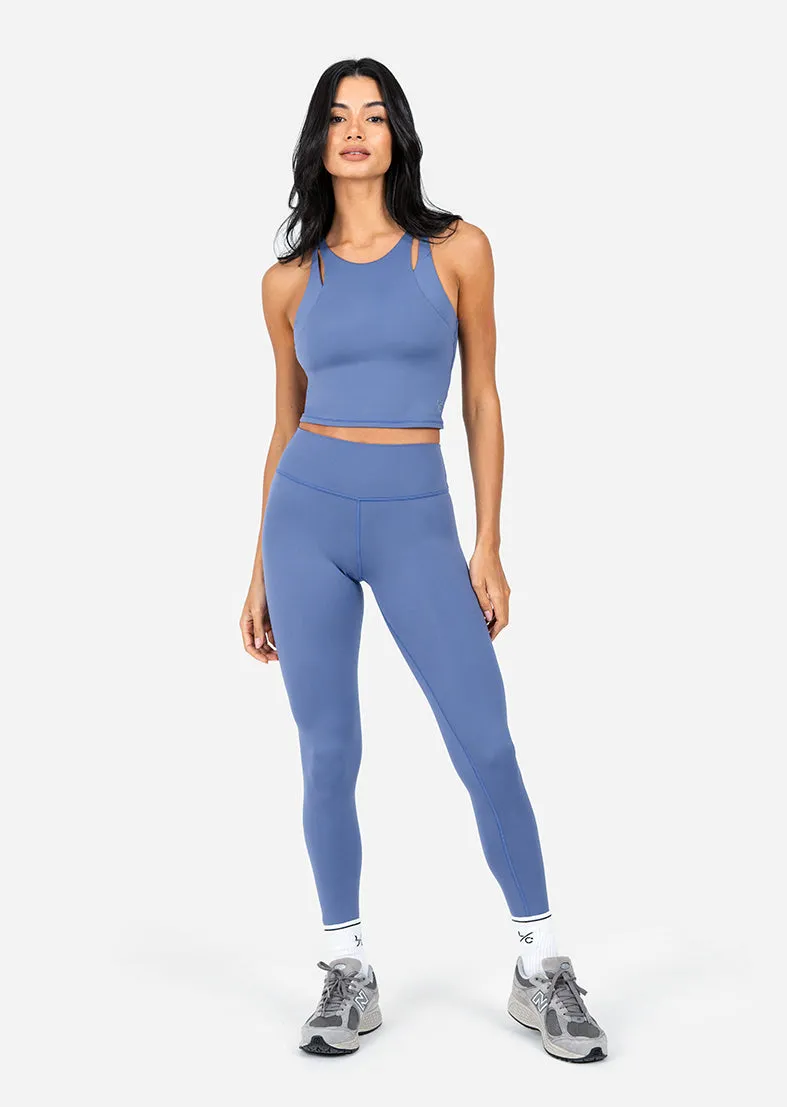 Elevate Touch Longline Bra Indigo