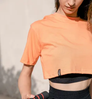 Essential Crop Top Orange