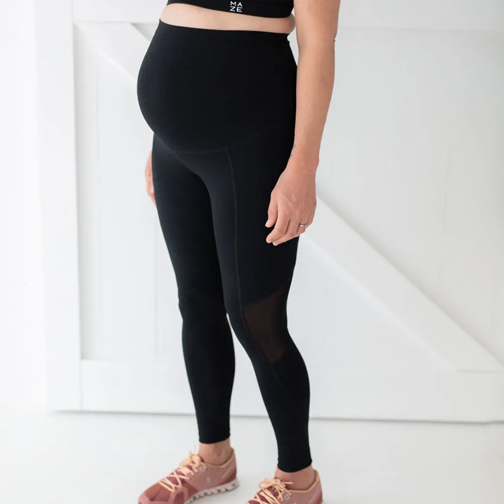 Essentials Pregnancy Tights Black