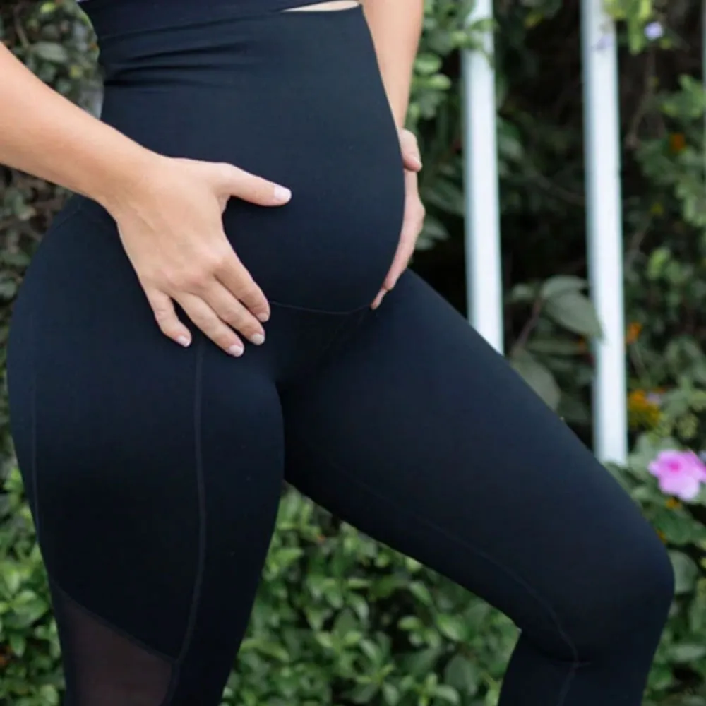 Essentials Pregnancy Tights Black
