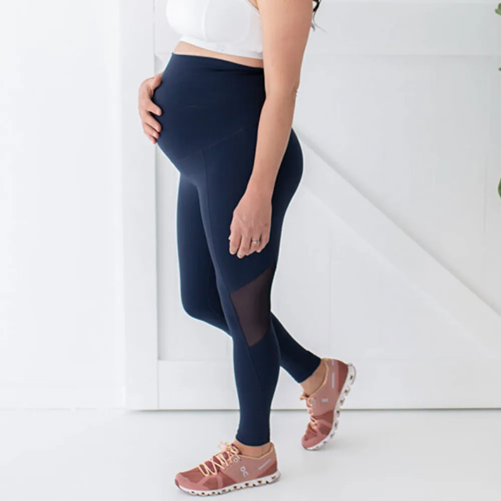 Essentials Pregnancy Tights Navy