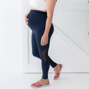 Essentials Pregnancy Tights Navy