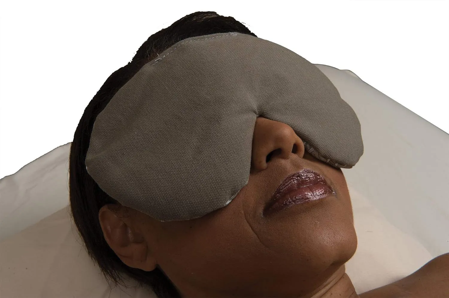 Eye Pillow - Moonstone Taupe Rattan