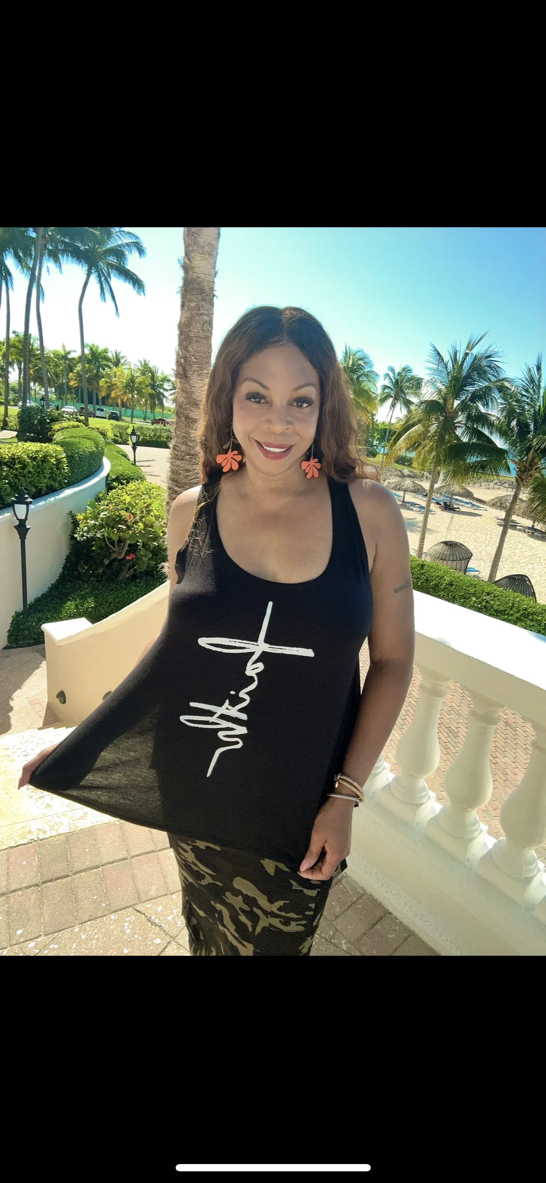 Faith Inspirational Words Tank Top ! Plus Sizes