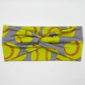 Fast Pitch Twist Headband