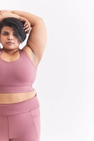 Feel Comfy Bra: Rose Brown