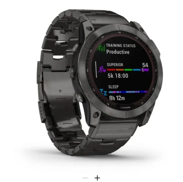 Fenix 7X Sapphire Carbon Grey With Titanium Band