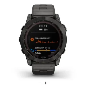 Fenix 7X Sapphire Carbon Grey With Titanium Band