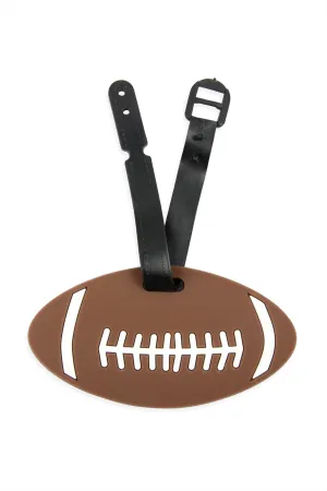 FOOTBALL LUGGAGE TAG