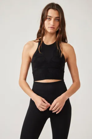 Free People | Every Single Time Floral Bra {Black}
