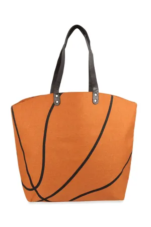 GAMEDAY SPORTS LEATHER TOTE BAG