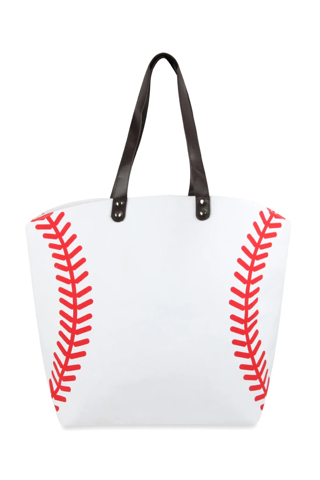 GAMEDAY SPORTS LEATHER TOTE BAG