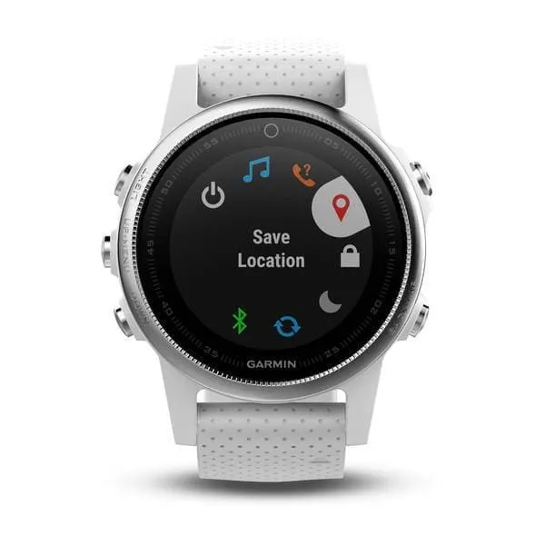 Garmin Fenix 5S Carrara White Band Regular Glass