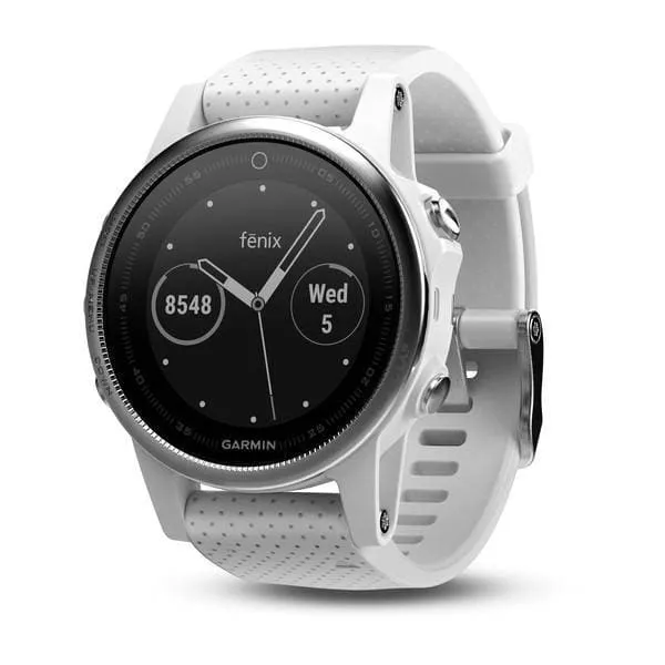 Garmin Fenix 5S Carrara White Band Regular Glass