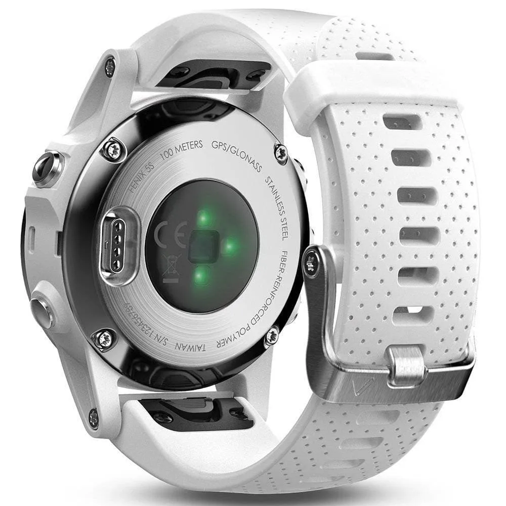 Garmin Fenix 5S Carrara White Band Regular Glass