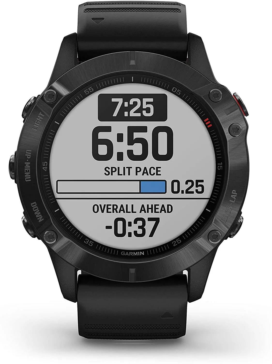 Garmin Fenix 6 Premium Multisport GPS Watch with Pulse Ox with Included Wearable4U Power Pack Bundle (PRO/Black with Black Band)