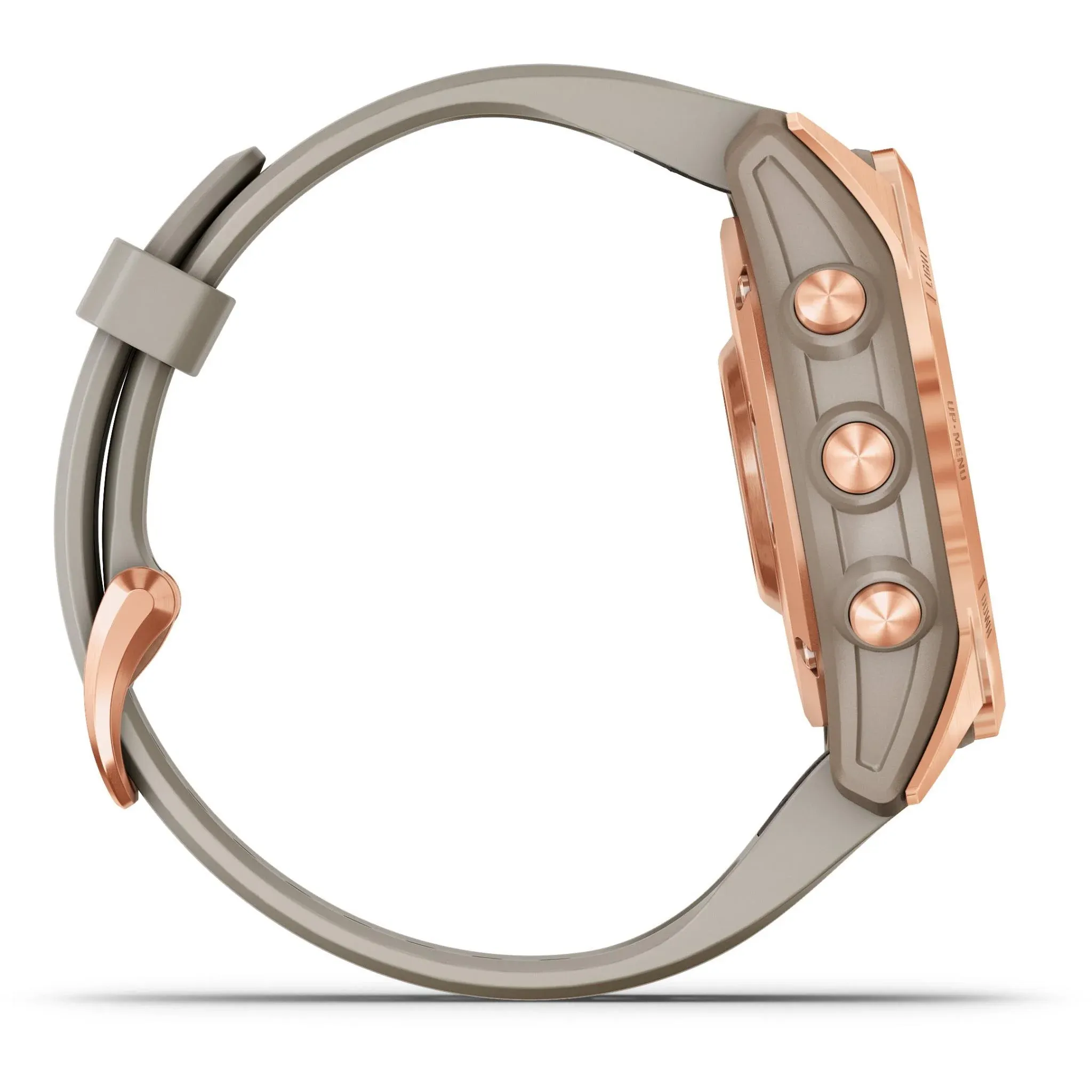 Garmin Fenix 7S Solar Watch - Rose Gold/Light Sand