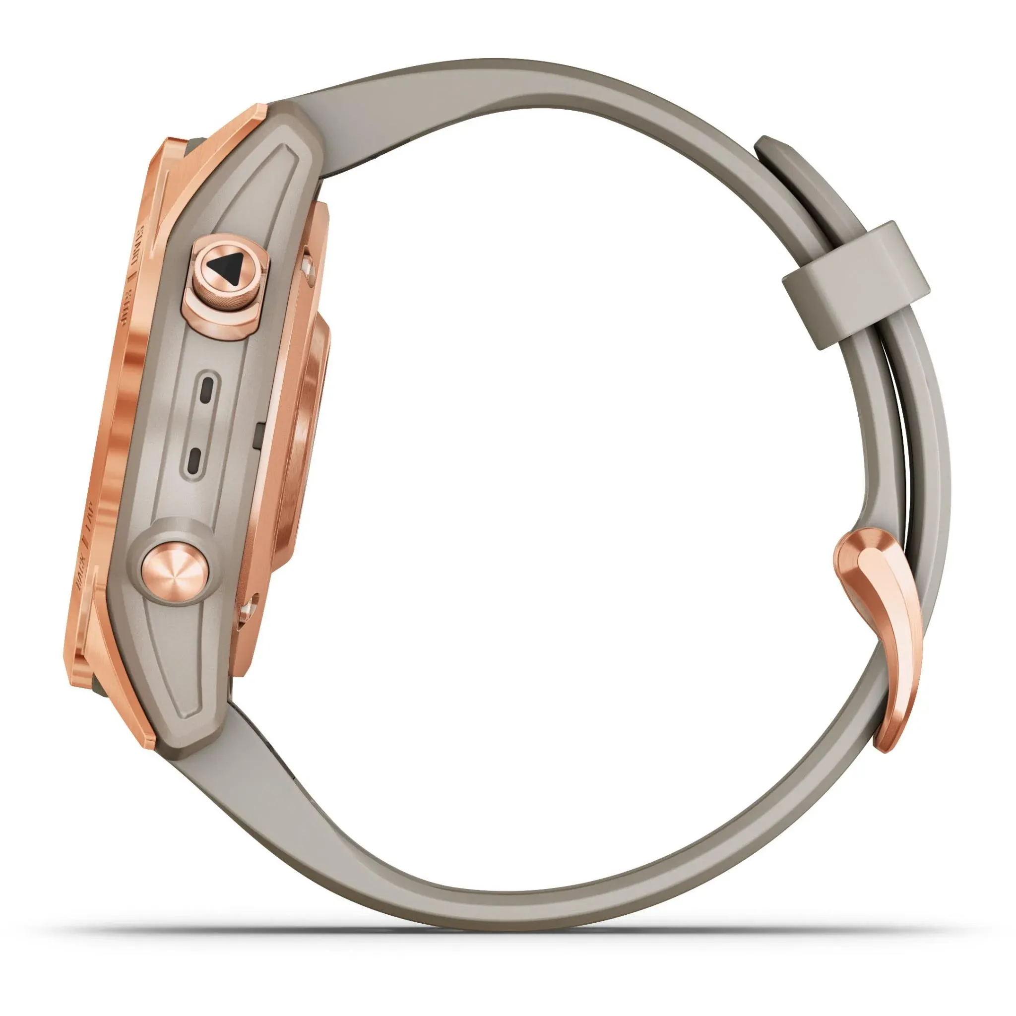 Garmin Fenix 7S Solar Watch - Rose Gold/Light Sand