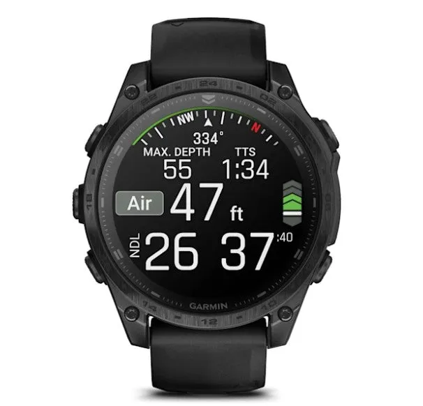 Garmin Tactix 8 Series 47mm/51mm, AMOLED/Solar Charged Display, Premium Tactical GPS Smartwatch, Includes Applied Ballistics Ultralight (Elite) Solver | Wearable4U Bundle