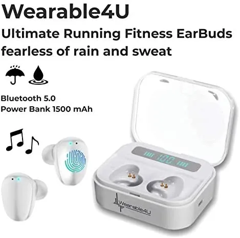 Garmin Vivomove 3 Luxe, Hybrid Smartwatch with White Earbuds Bundle (18K Rose Gold/Black, Milanese)