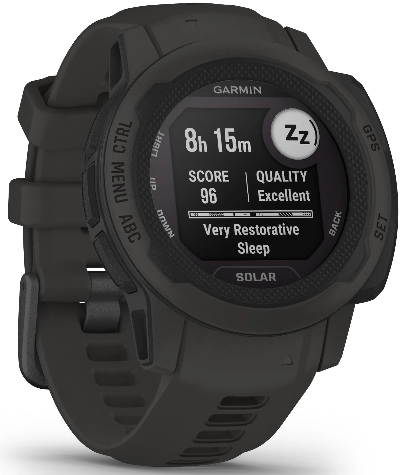 Garmin Watch Instinct 2S Solar GPS Graphite Smartwatch